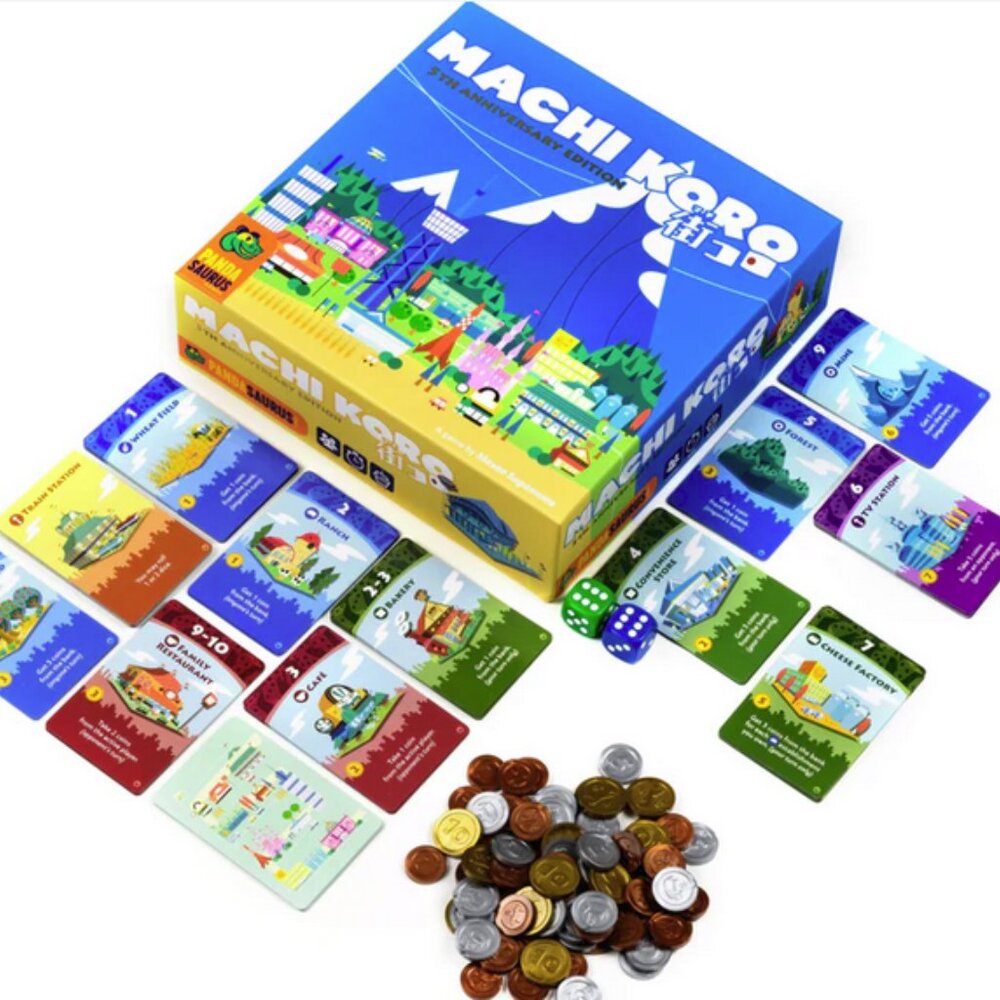 Machi Koro Board Game Dice Rolling Strategy Game, Ages 8+ NEW SEALED Made In USA - Picture 11 of 13